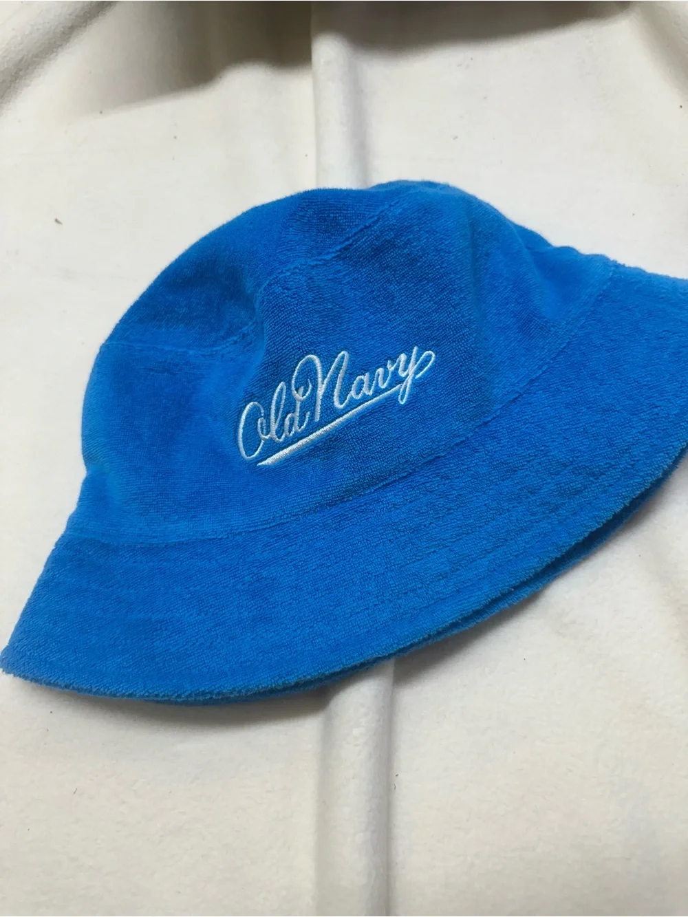 Old Navy Kid’s Blue Terry Cloth Bucket Hat Size L-XL